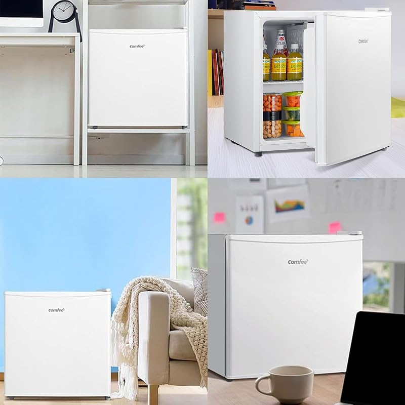 Mini Frigo da Camera 43L con Chiller Box 0-10℃, Bianco