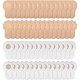 Tucnoeu 60pcs Disposable Pasties Nipple Covers,Reusable Sticky Bras for Women,Breathable Invisible Adhesive Breast Lift Pasties,Nipple Pasties Breast Lift Tape(Beige)