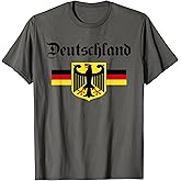Deutschland Flag of German Eagle Germany German T-Shirt Small