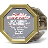 MetaGrip Premium Blonde Bobby Pins, 300ct