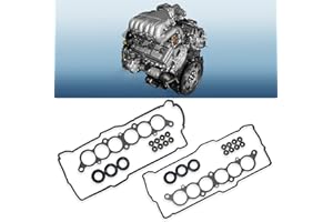 Lqito Engine Cylinder Valve Cover Gasket Set Fits Toyota 3.4 V6 5vz-fe 1996-2002 4Runner 1995-1998 T100 1995-2004 Tacoma 2000-2004 Tundra Replaces VS50422R MS95899