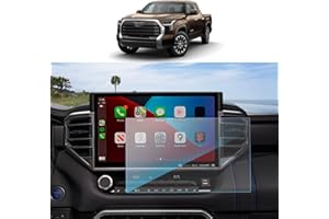 SKTU 2023 2024 2025 2026 Tundra Accessories Screen Protector for 2022-2026 Toyota Tundra/ 2023-2026 Toyota Sequoia 14In Navigation Toyota Sequoia 2025 2026 Accessories Tempered Glass [Ultra Clear, Anti-Glare, 9H Hardness]