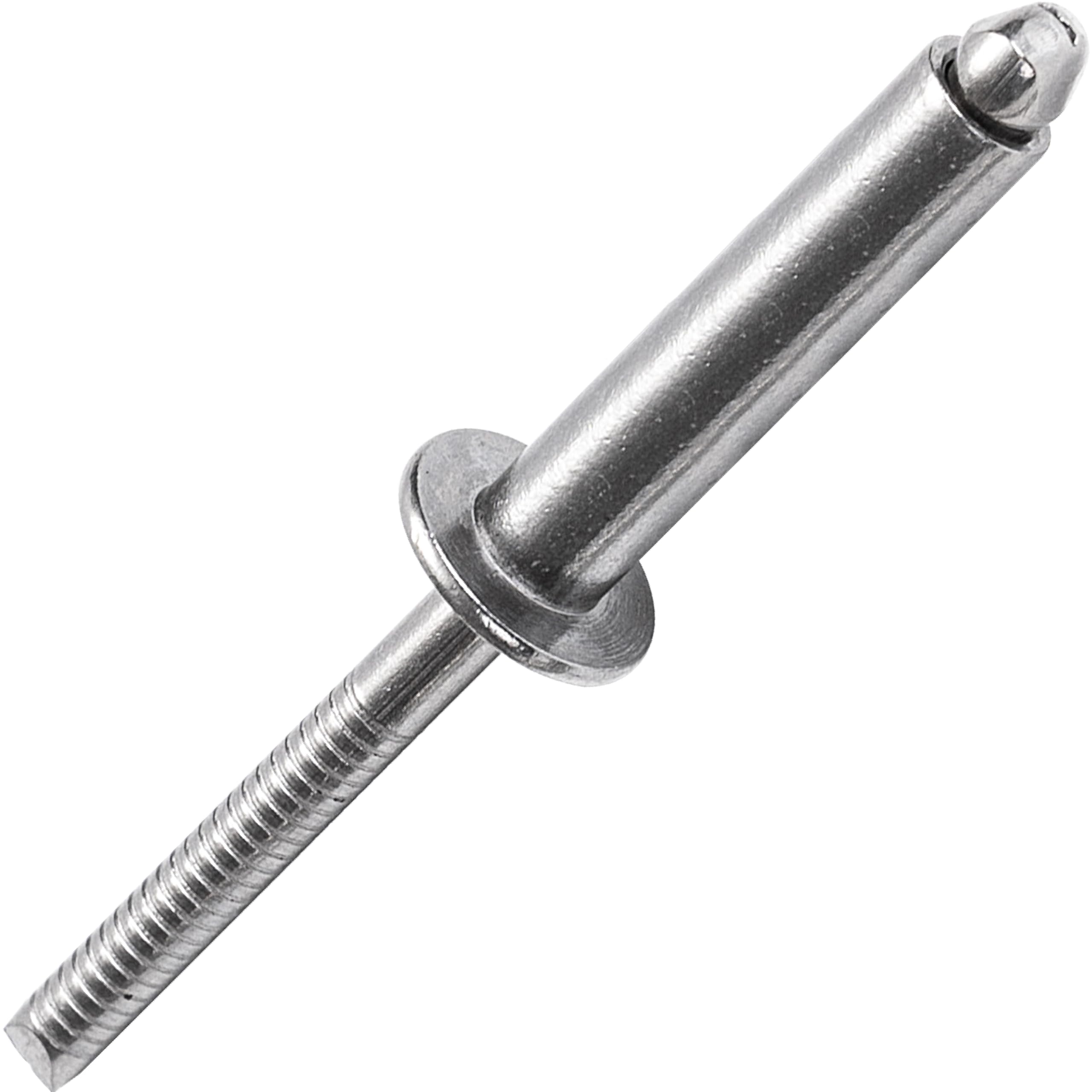 Photo 1 of 20Pcs Stainless Steel Extra Long Pop Rivets - 1/4" Diameter Heavy Duty, Open-End Blind Rivets, Corrosion-Resistant & High Shear Strength (1/4"x1-3/16")