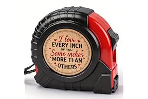 Mens Valentines Day Gifts, Valentines Day Gifts for Him, Tape Measure 16 Ft, Romantic Gift for Men, Boyfriend, Husband Birthd