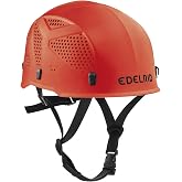 EDELRID Ultralight Jr. III Helmet - Youth Red | Ultralight III kids' helmet delivers robust protection and a secure, adjustable fit