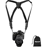 Camera Strap,Cross Shoulder Straps for Binoculars, Rangefinders with Canon, Nikon, Sony