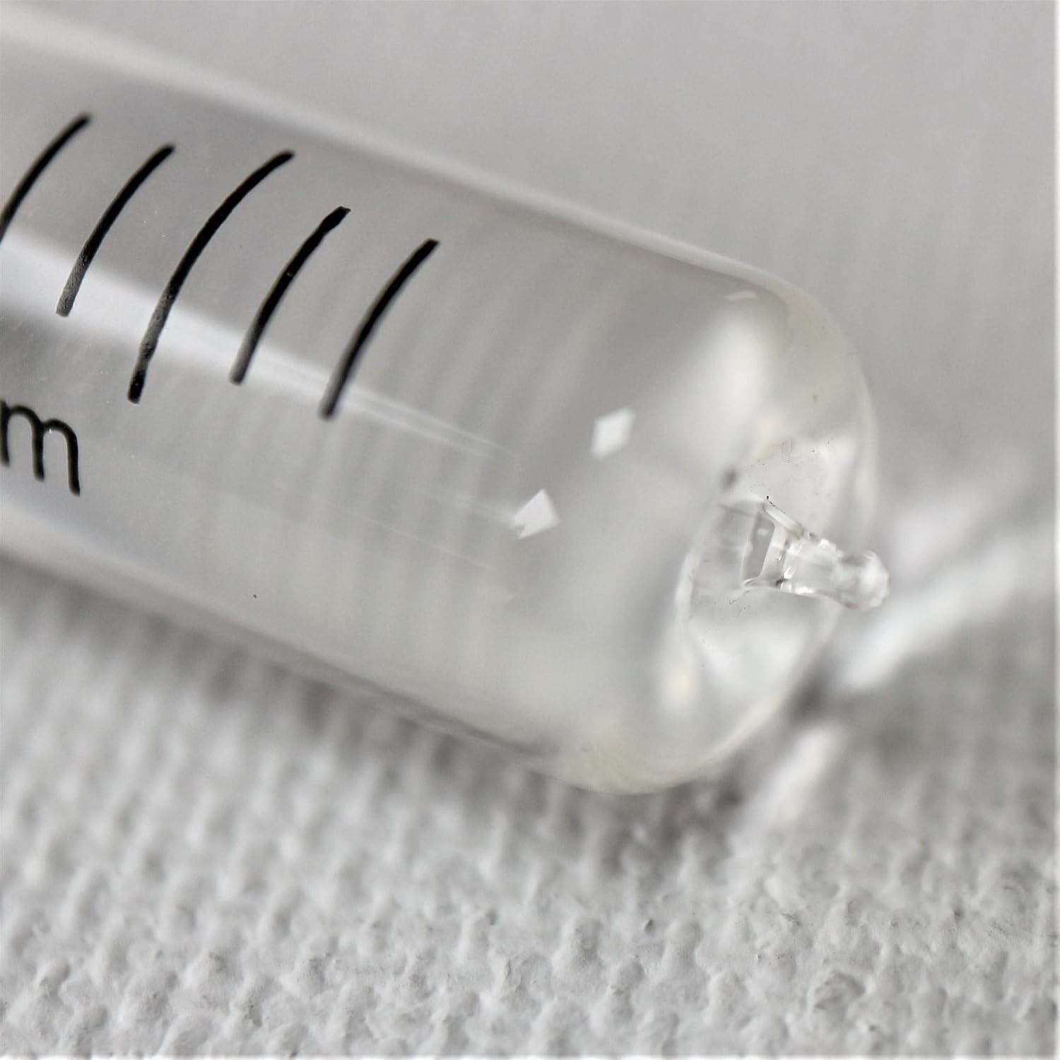 Replacement Level Glass Vial, Spirit Bubble Level, with Nib, Accurate, 35mm x 10mm - Transparent Clear - Image 5
