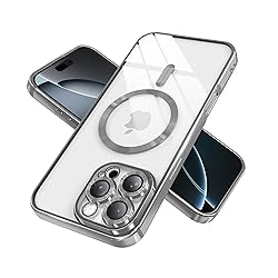 IAIYOXI Magnetic Clear Case for iPhone 16 with Full