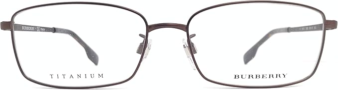 Amazon Co Jp Burberry バーバリー メガネ B1331d Col 12 56ｍｍ Titanium 服 ファッション小物