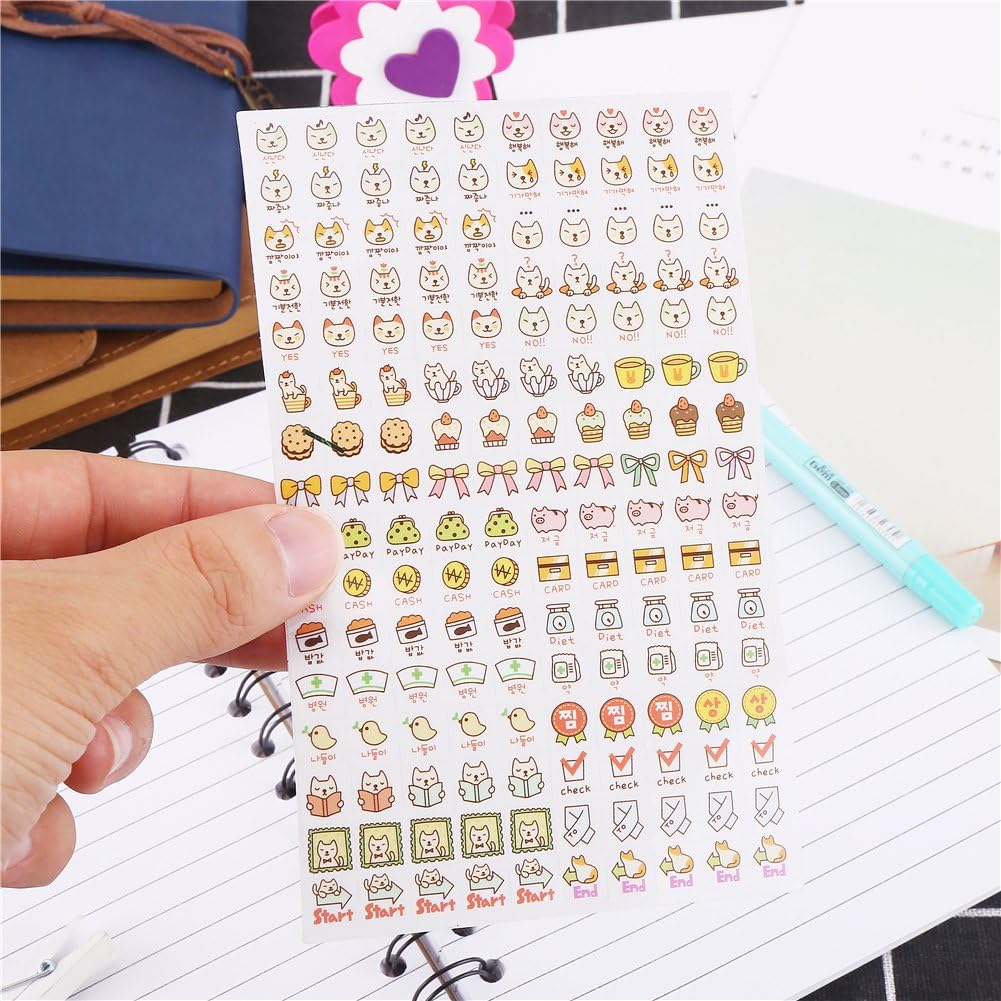 Amazon Co Jp Ccinee かわいいシール 手帳シール 透明スッテカー スケジュール帳シール 猫シール スティッカー 手作り 日記 ダイアリー カレンダー アルバム 手帳用 6枚セット おもちゃ Amazon Co Jp Ccinee かわいいシール 手帳シール 透明スッテカー スケジュール帳シール 猫シール スティッカー 手作り 日記 ダイアリー カレンダー アルバム 手帳用 6枚セット おもちゃ