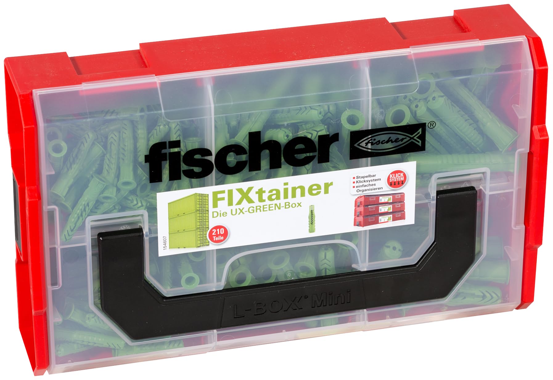 Fischer fixtainer, Wall Anchor Set, 532894