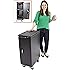 Line Leader Compact Mobile Charging Cart for Chromebooks, Laptops, Tablets and More - Charges and Stores 16 Devices - Includes Power Strip and Locking Cabinet (12.13 in x 23.25 in x 34 in)