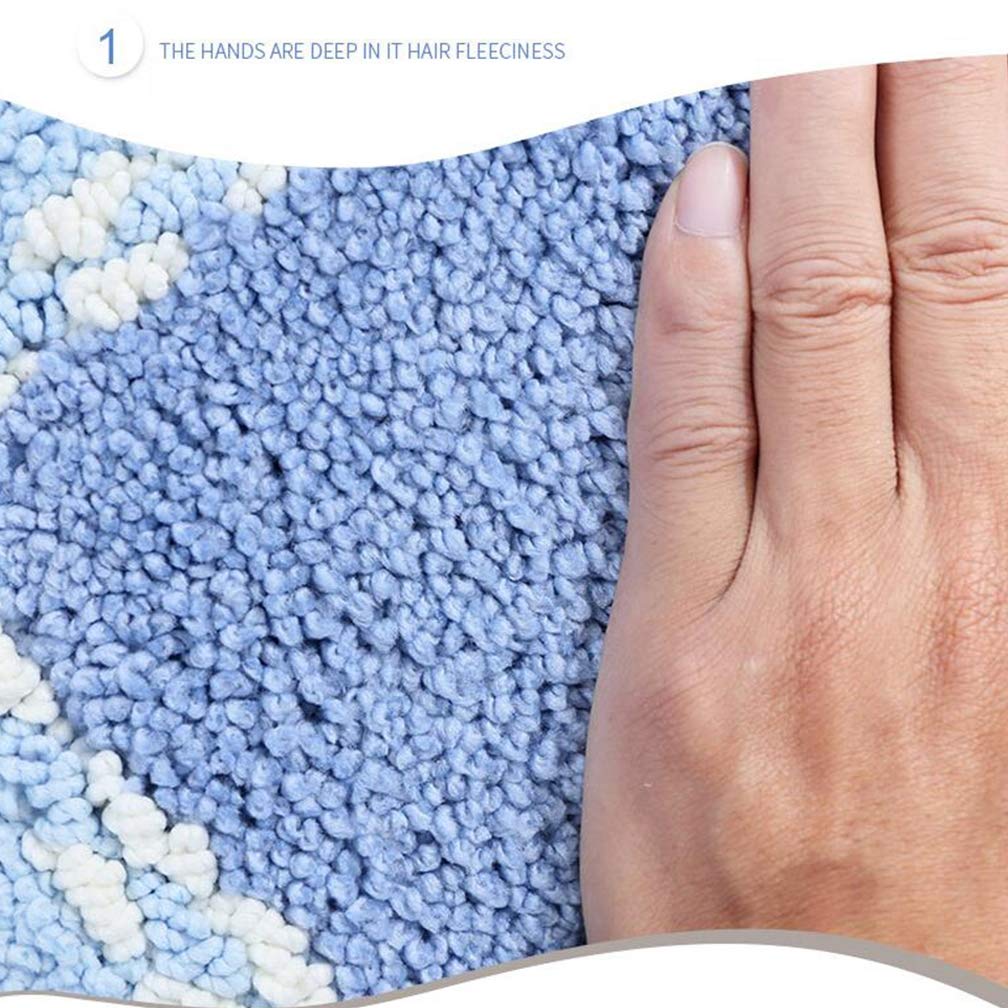 SZP Home Carpet Flocking Fluffy und Easy to Clean,07,45 * 65cm