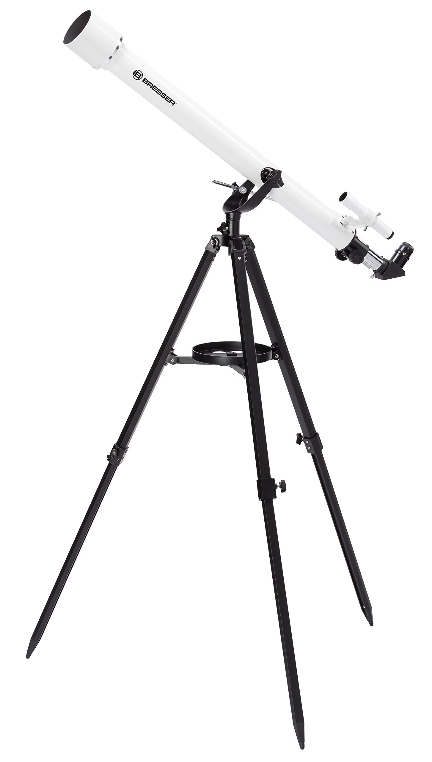 Bresser Classic 60/900 AZ Refractor Telescope with Accessories - White