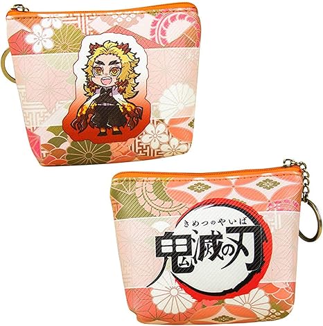 Amazon 鬼滅の刃 小銭入れ 財布 さいふ お金入れ 名刺入れ Pu皮革 ポーチ 大容量 コインケース バッグ がま口 小物入れ カードケース 収納ケース 可愛い キャラクター 萌えグッズ 小道具 子供 学生 プレゼント 贈り物 煉獄杏壽郎 アニメ 萌えグッズ 通販
