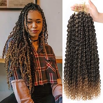 Amazon Com 6 Packs Passion Twist Hair Water Wave Crochet Hair