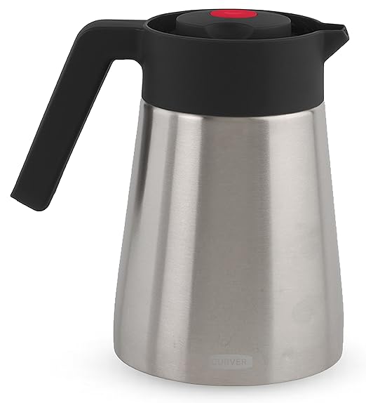 CURVER 822358 Living Insulated Jug 1 Litre Stainless Steel Double