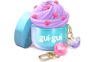 GUI GUI Slime Mini Single Pack: Ultimate Pocket-Sized Experience, Create, Decorate, and Play with Smooth, Stretchy Slime and 