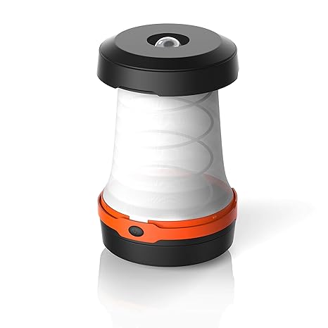 CSL - Campinglampe LED faltbar | Mini Camping Leuchte | faltbare Zelt Laterne/Licht | batteriebetrieben | A+ energieeffizient