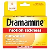 Dramamine Chewable, Motion Sickness Relief, Orange