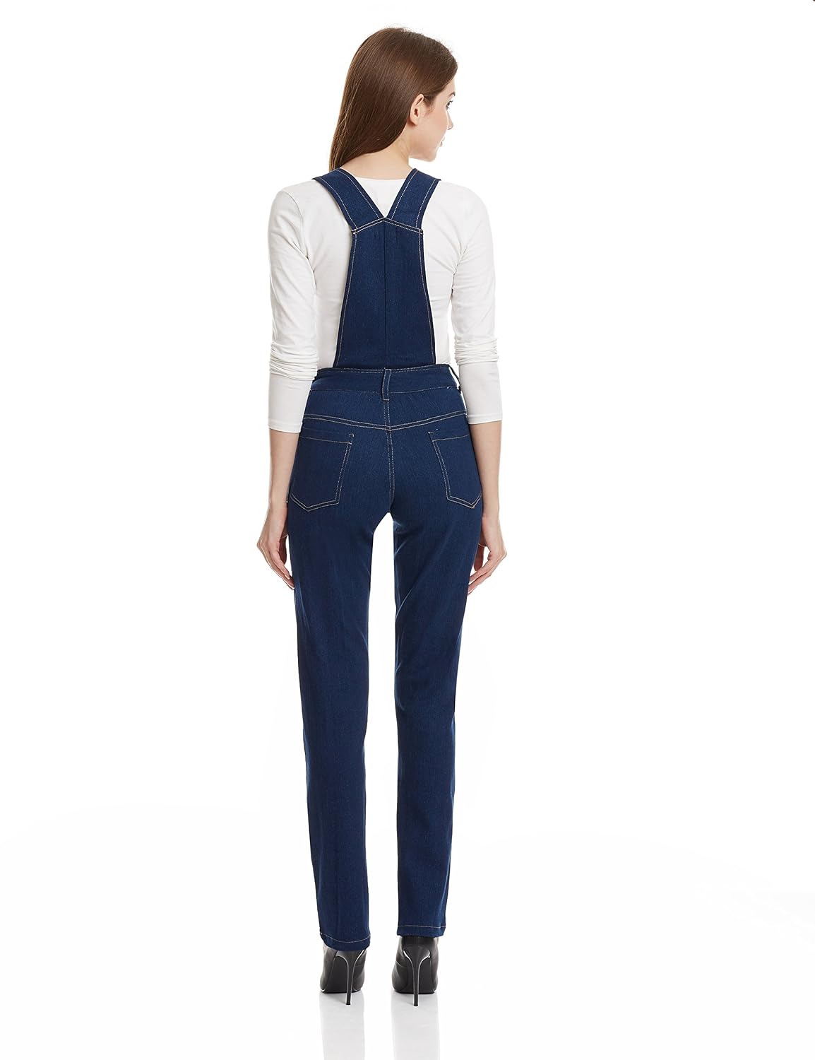 faballey women's denim jumpsuit