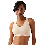 Wacoal womens B-smooth Bralette bras, Sand, 38 US