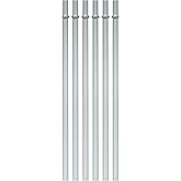 Acrylic Drinking Straws – Set of 6 Replacements for 10oz, 12oz, 16oz, 20oz Tervis Tumblers, Reusable and Durable