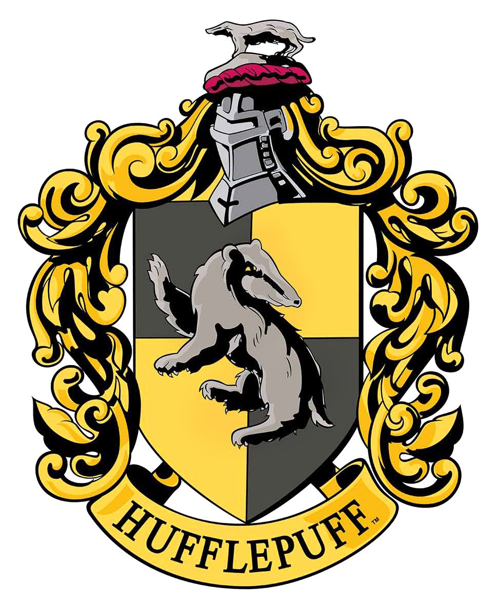 STAR CUTOUTS Hufflepuff Emblem Wall Cut Out HARRY POTTER WIZARDING WORLD,61 x 49 x 61 cm