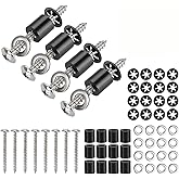 HanTof 43 Set (172Pcs) Pegboard Mounting spacers and Screws Kit, Peg Boards Installation Hardware Accessories. Include Sturdy