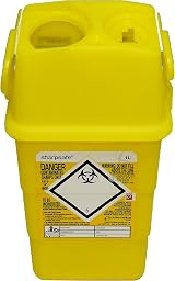 Qualicare Sharps Safe 1 Litre Needle Syringe Disposal Triple Pack view 2