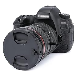 2-Pack 82mm Front Lens Cap Cover with Deluxe Cap
