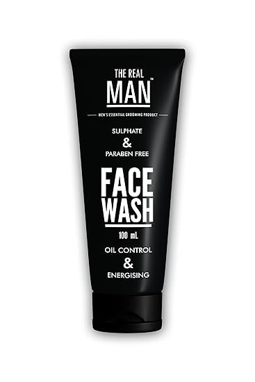 the real man face wash