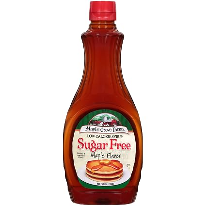 Amazon Com Maple Grove Farms Syrup Sugar Free 24 Ounce Grocery Gourmet Food