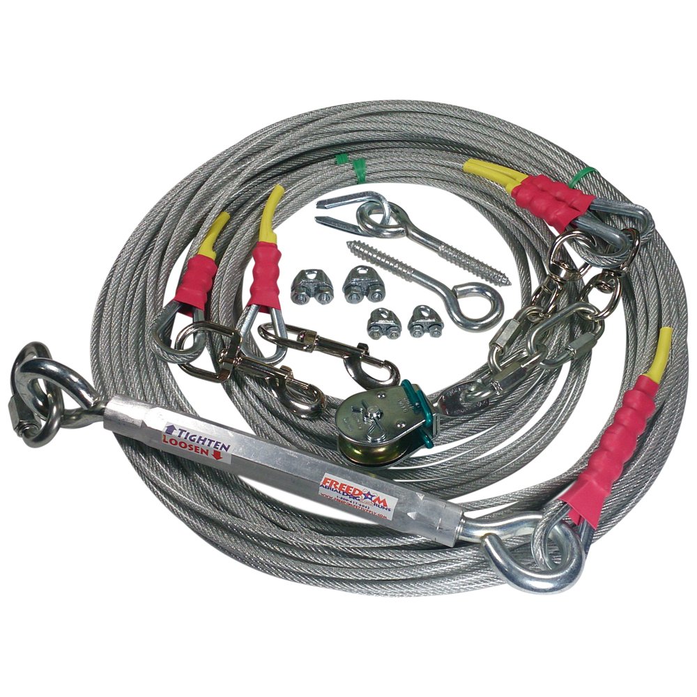 200 ft dog run cable