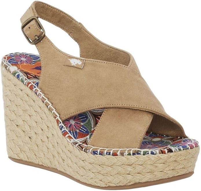Amazon.com | Rocket Dog Rue Sand Womens Wedge Sandals Shoes -7 | Platforms & Wedges