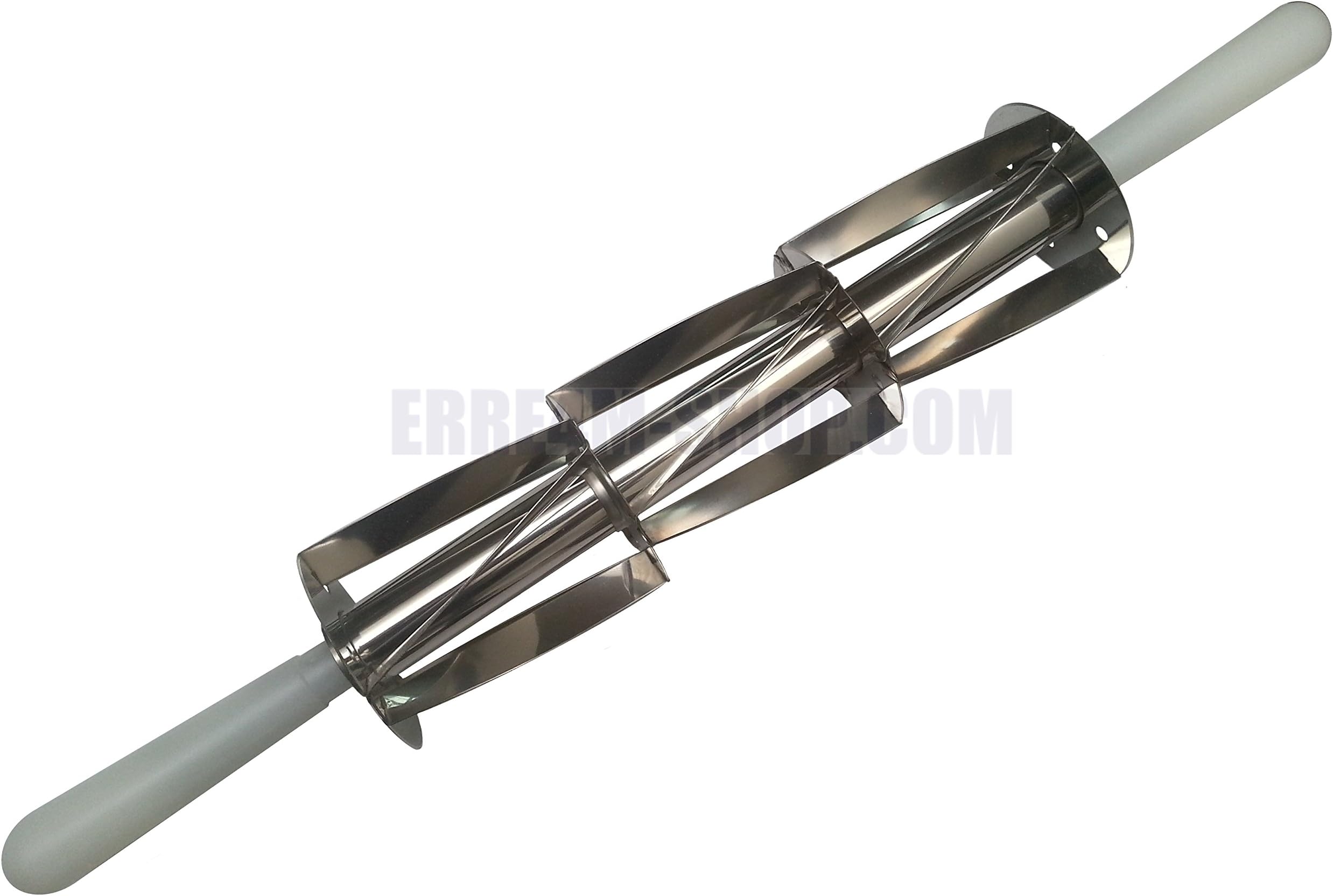 Roller Size Croissants Professional 11 x 15 (H) cm to Three Ranks in Stainless Steel