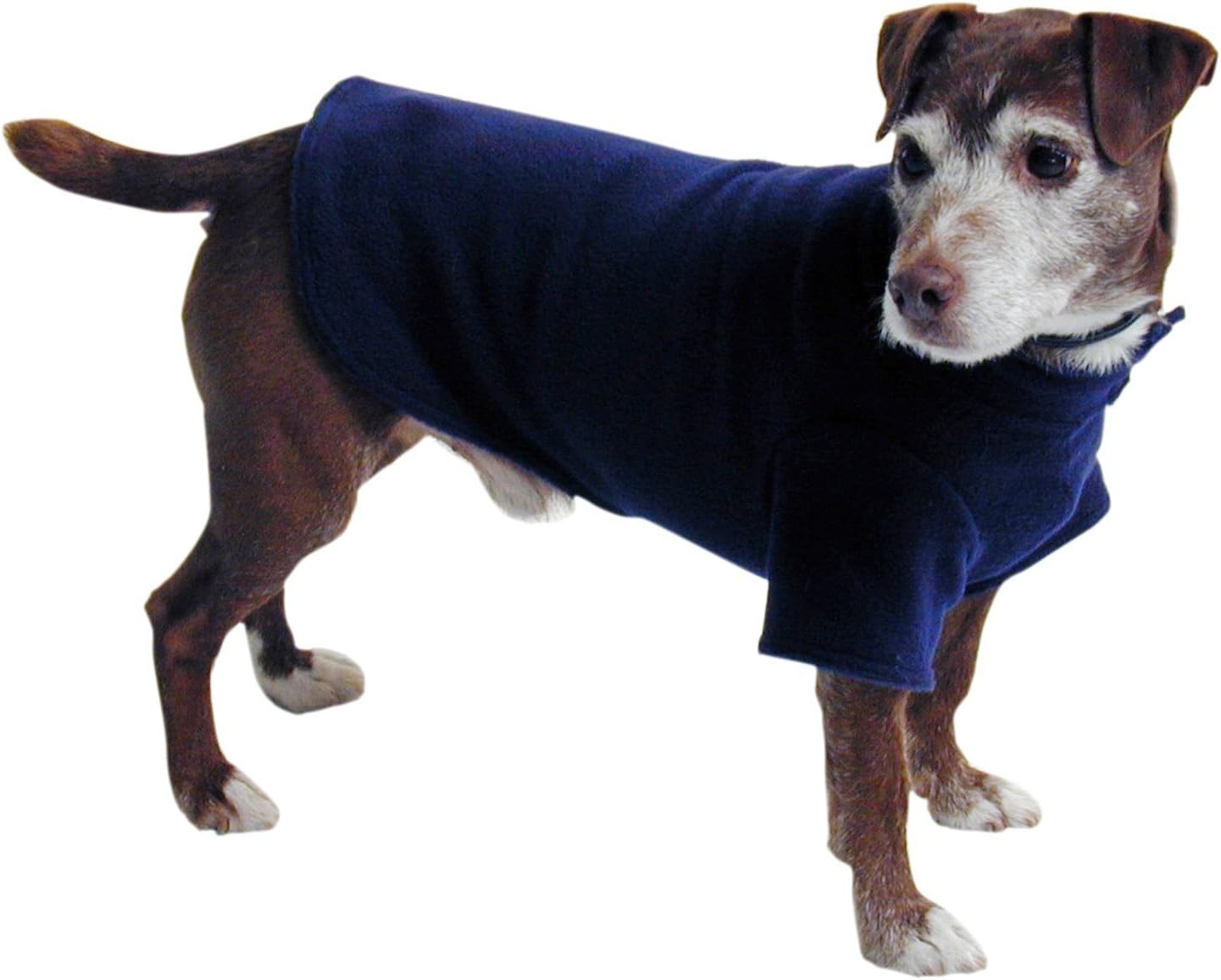 Cosipet Fleece Coat, 12-inch/ 30 cm, Blue, 12-inch/30 cm