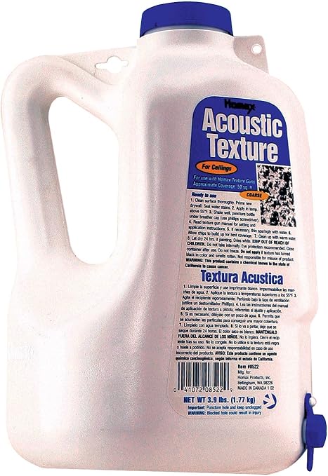 Homax 8522 Premix Textre Coarse 1 8l Wall Surface Repair
