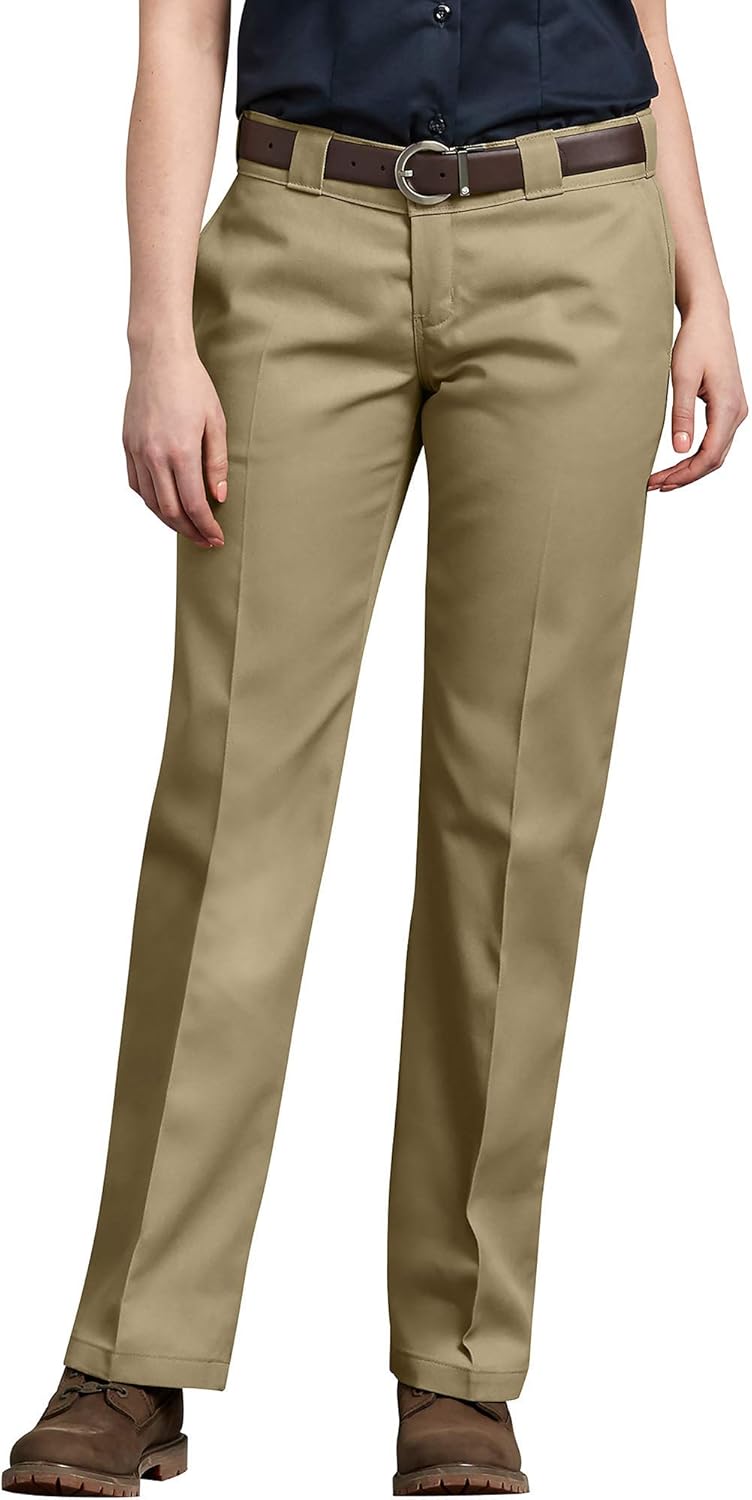 Dickies Women's Original Work Pant with Wrinkle And Stain Resistance: Work Utility Pants: Clothing