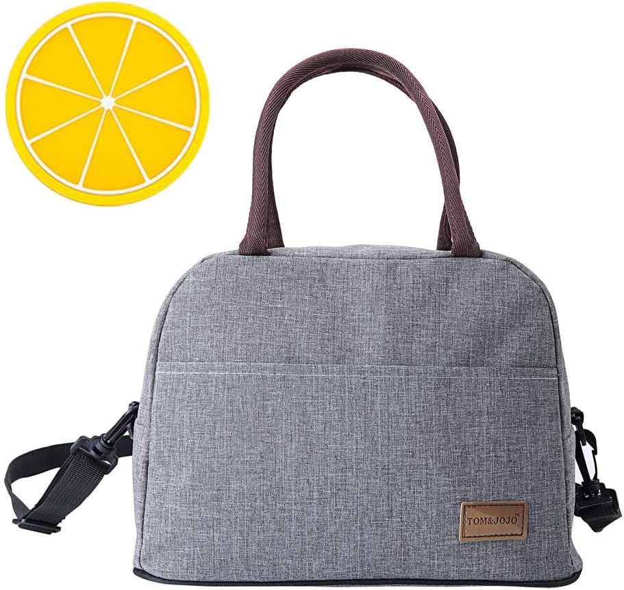 Lunch Bag Large Insulated Lunch Bags for Women Men Cooler Tote Bag Adult Lunch Box Organizer Holder Container with Removable Shoulder Strap