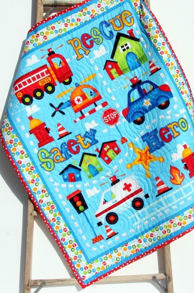 crib quilt boy
