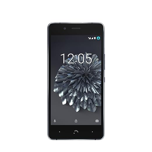 bq Aquaris X5 Plus, Smartphone, 32 GB, Schwarz/Grau (Zertifiziert und Generalüberholt)
