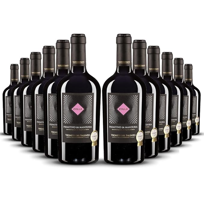 Vigneti del Salento Zolla Primitivo di Manduria 2017 (12 x 0.75 l)