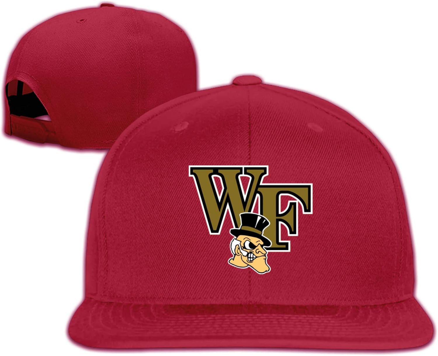 Awowee Wake Forest University Hip Hop Caps Baseball Cap Flat Brim