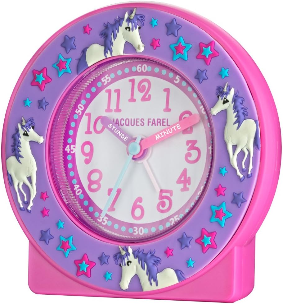 Jacques Farel ACN501 Kids Alarm Clock Unicorn
