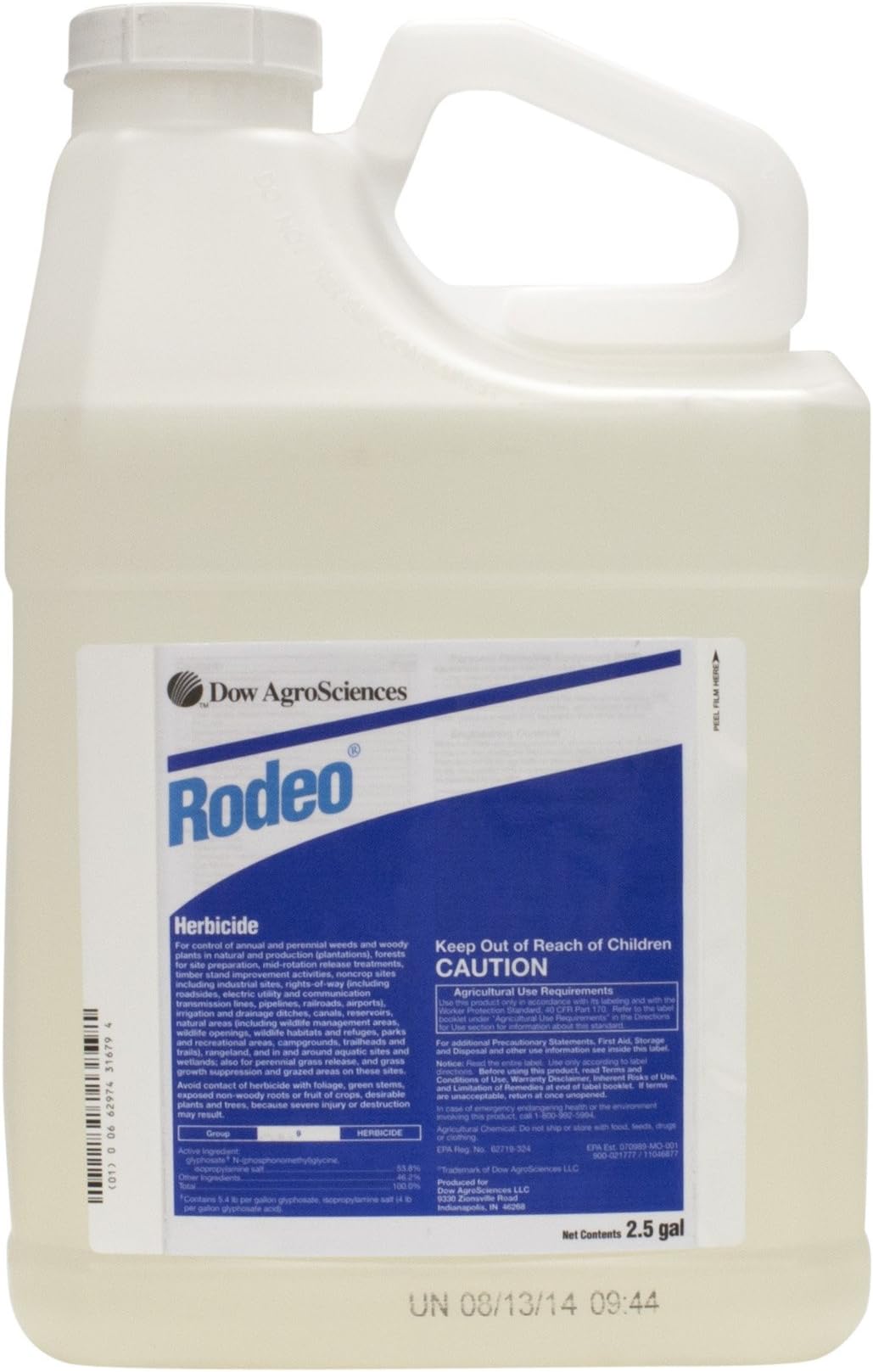 Dow Rodeo Aquatic Herbicide Glyphosate-5 Gallon