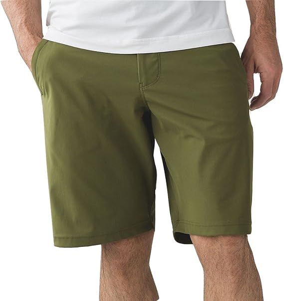 Lululemon Mens Kahuna Golf Short II Brave Olive Green (38) Clothing