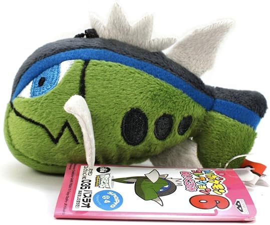 Amazon マイ ポケモン ブラック ホワイト 4インチ ぬいぐるみ 人形 コレクション Vol 6 バスラオ 青 ぬいぐるみ おもちゃ