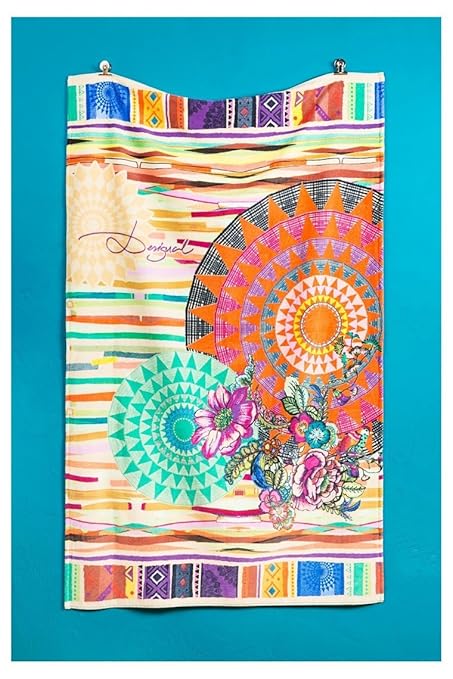 Desigual Serviette De Bain Drap De Plage Tribal Galactic