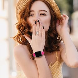 Slim Thin Narrow Bands Compatible with Apple Watch